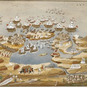 Battle_of_Sfakteria_and_siege_of_Navarino 1825 Παναγιώτης Ζωγραφος wikipedia