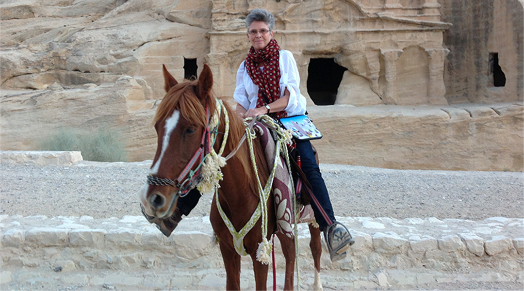 Jan Woolf and Lawrence of Arabia in the defense of the Arab couse by George Dimitrakopoulos