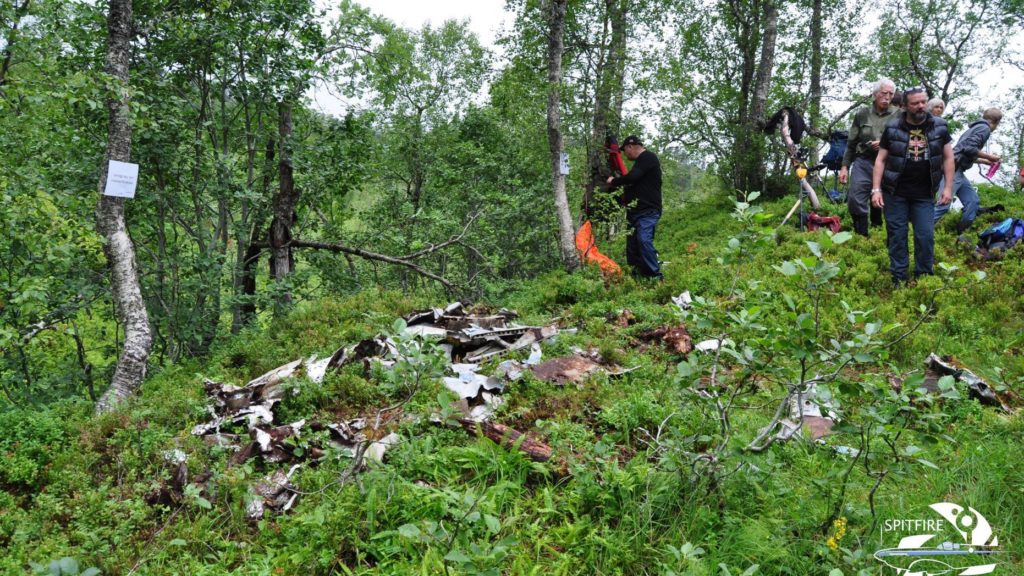 αεροπλάνο τύπου Spitfire AA810 βρέθηκε στη Νορβηγία