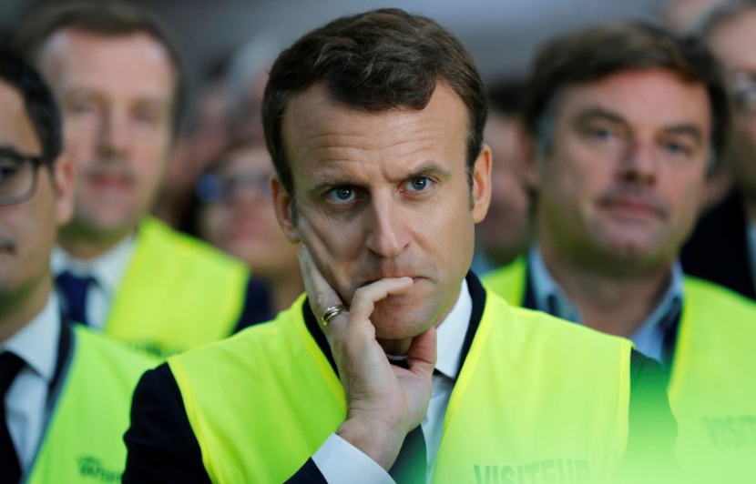 Μακρόν,κίτρινα,γιλέκα,Γαλλία,πολιτική