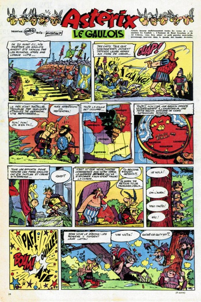 "Αστερίξ ο Γαλάτης" επανεκδίδεται το ιστορικό πρώτο τεύχος του διάσημου κόμικ,AllTimeClassic