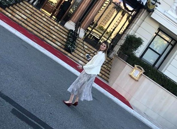 Την Αθηνά Ωνάση συνάντησαν ο Δημήτρης Οικονόμου και η αλεξία Κουλούρη στο Μονακό