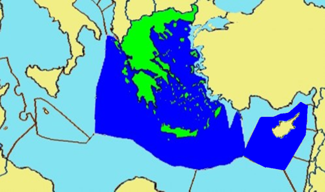 Η Ελλάδα έχει Θαλάσσια Σύνορα με την Κύπρο!Του Θεόδωρου Καρυώτη,,AllTimeClassic