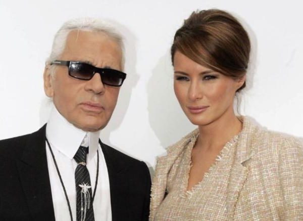 Η Μελάνια Τραμπ αποχαιρετά τον Καρλ Λάγκερφελντ,AllTimeClassic