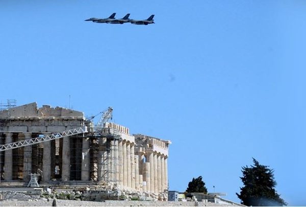 Μαχητικά αεροσκάφη πάνω από την Αθήνα σήμερα ενόψει της 25ης Μαρτίου,AllTimeClassic