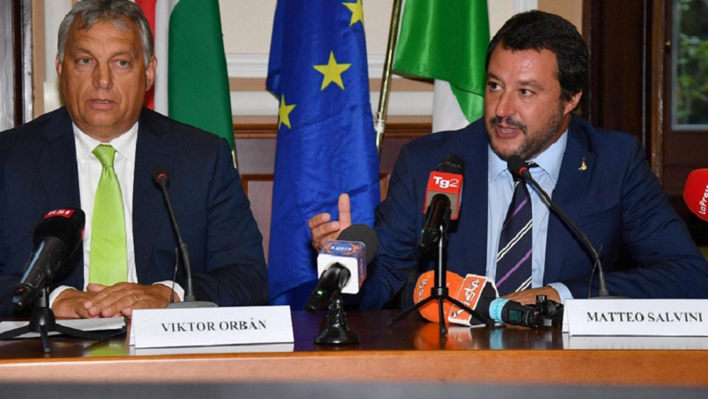Ματέο Σαλβίνι-Βίκτρορ Ορμπάν μια "ιδανική" σχέση που φιλοδοξεί "να σώσει" την Ευρώπη ,AllTimeClassic
