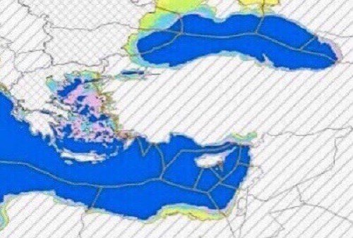 Η Μεγάλη Βρετανία έχει μοιράσει χάρτη ο οποίος παρουσιάζει την Κύπρο να έχει "αποκτήσει "αγγλική ΑΟΖ ,AllTimeClassic
