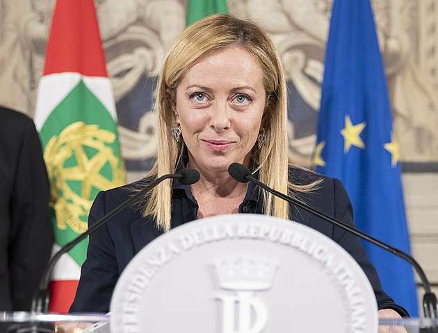 Giorgia Meloni Quirinale 2022 cropped