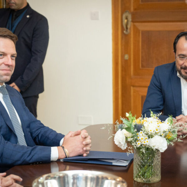 Κασσελάκης-Χριστοδουλίδης επίσκεψη Κύπρος.Γραφείο τύπου ΣΥΡΙΖΑ/eurokinisi.Alltimeclassic