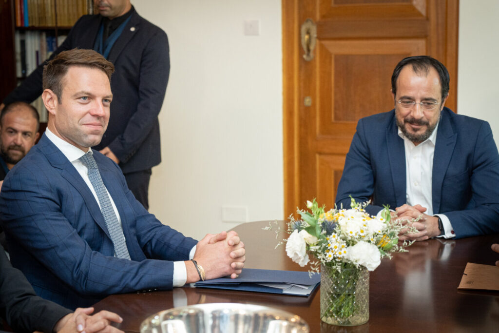 Κασσελάκης-Χριστοδουλίδης επίσκεψη Κύπρος.Γραφείο τύπου ΣΥΡΙΖΑ/eurokinisi.Alltimeclassic