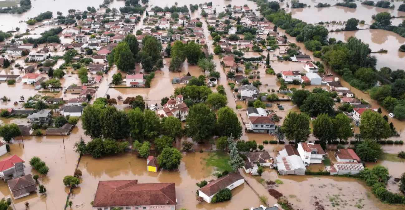 πλημμύρες Καρδίτσα Θεσσαλία